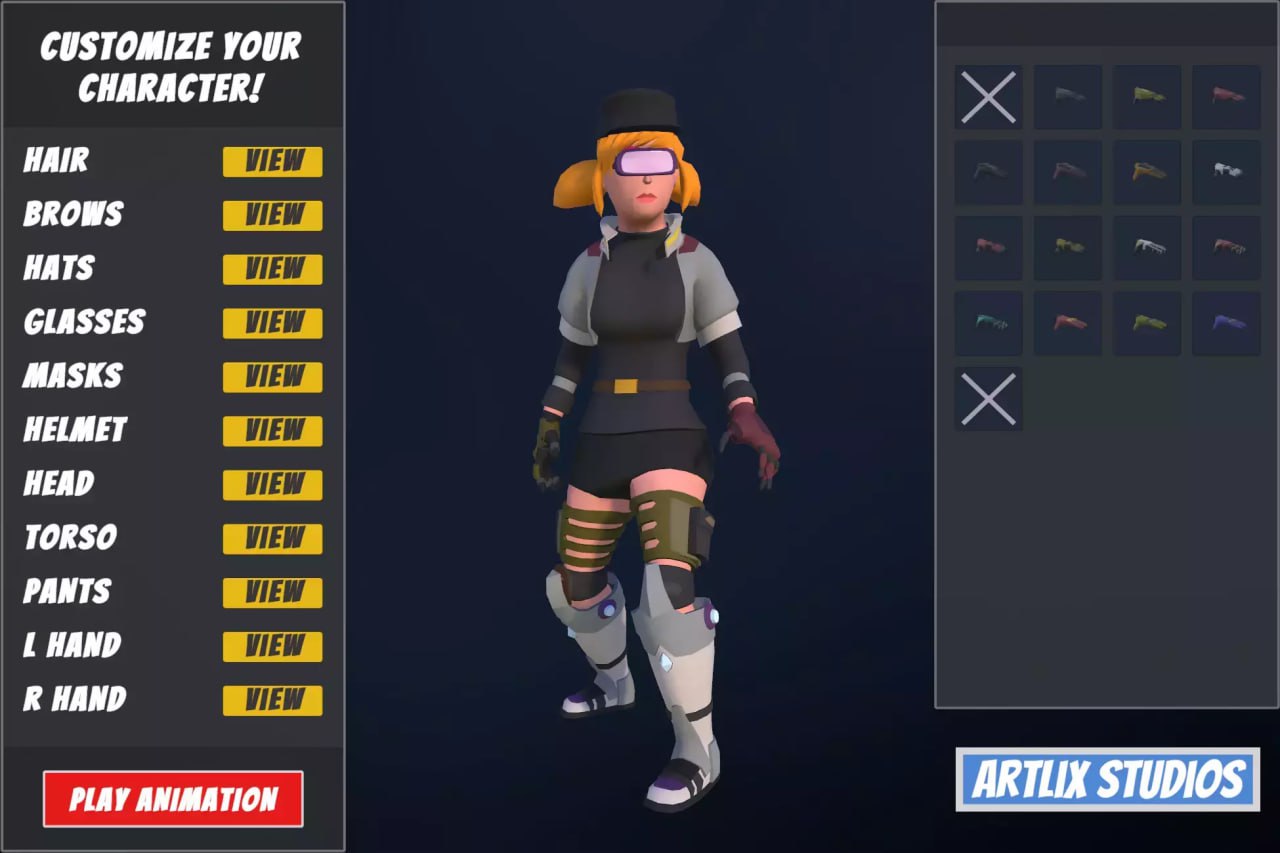 Customizable 3D Sci-Fi Characters Vol 2📱 - изображение 3